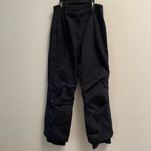 Obermeyer womens straight leg ski/snowboard pants with full side zip size 10